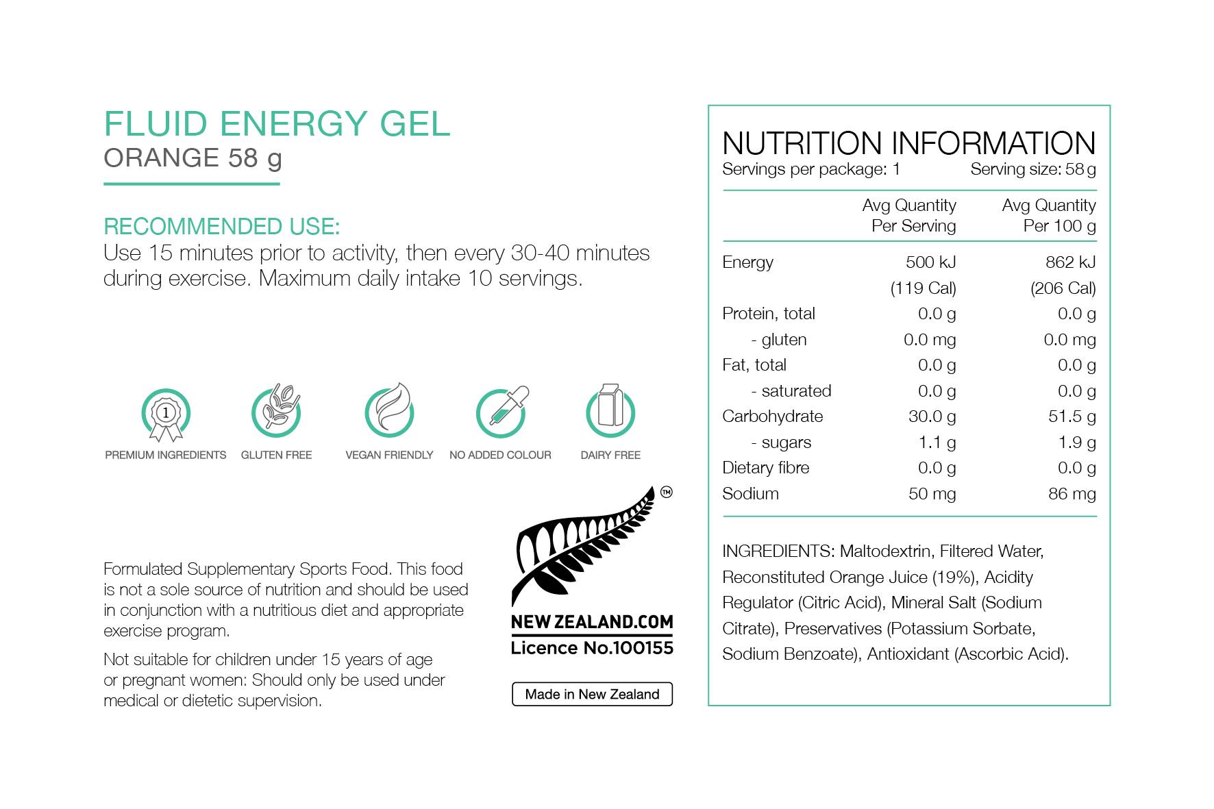 Pure Creatine Ingredients