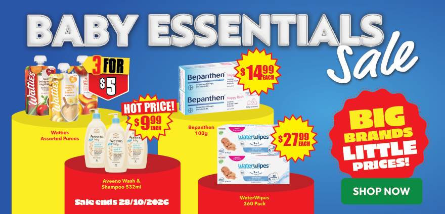 Baby Essentials Sale 1 (22/10 - 28/10)