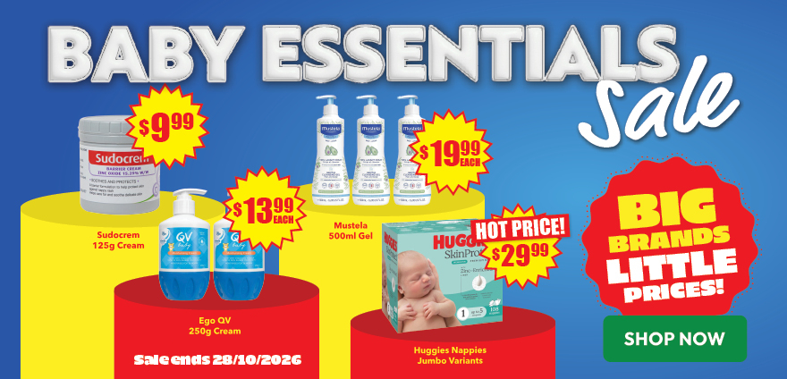 Baby Essentials Sale 2 (22/10 - 28/10)