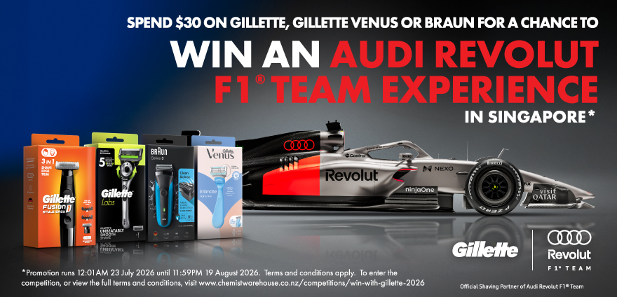 Gillette F1 Comp (27/07 - 2/08)