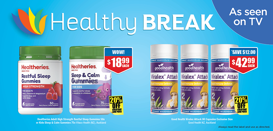 Healthy Break (25/6 - 22/7)