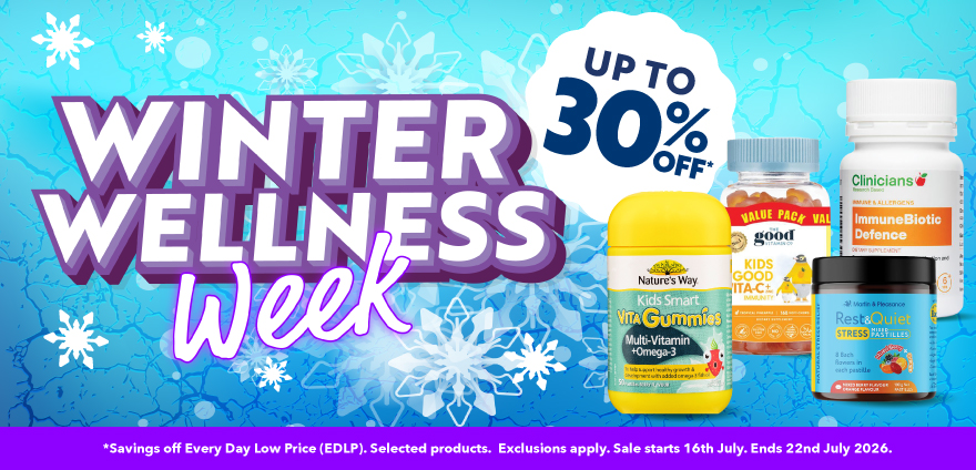 Winter Wellness Week 30% (16/7 - 22/7)