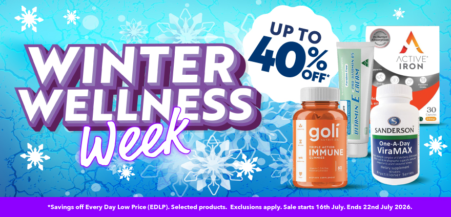 Winter Wellness Week 40% (16/7 - 22/7)
