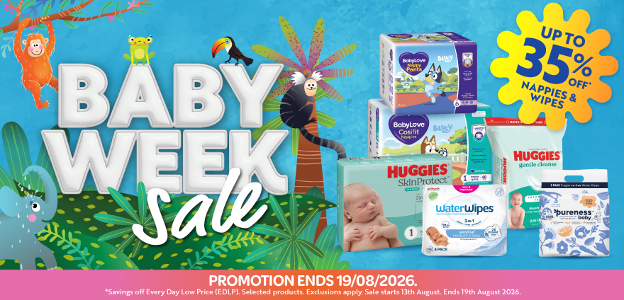 Baby Week 35% OFF (13/08 - 19/08)