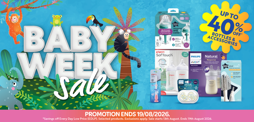 Baby Week 40% OFF (13/08 - 19/08)