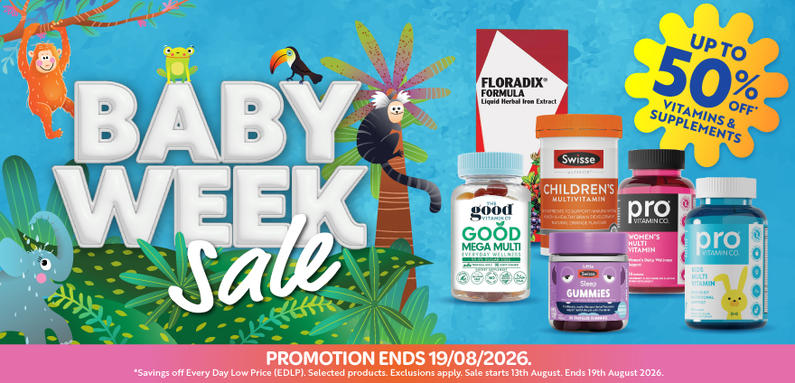 Baby Week 50% OFF (13/08 - 19/08)