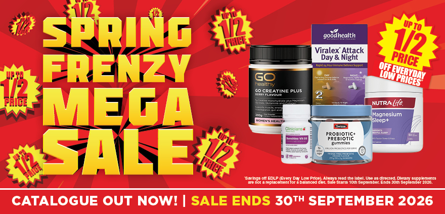 Spring Frenzy Vitamins (10/9 - 30/9)