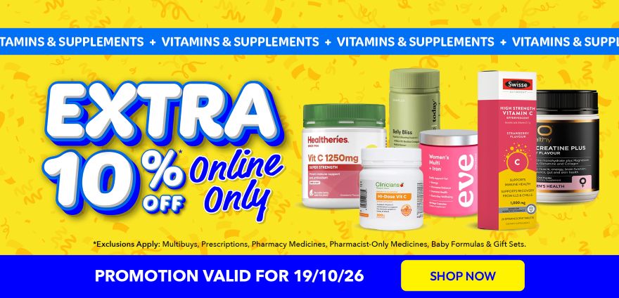 Extra 10% Vitamins (19/10)