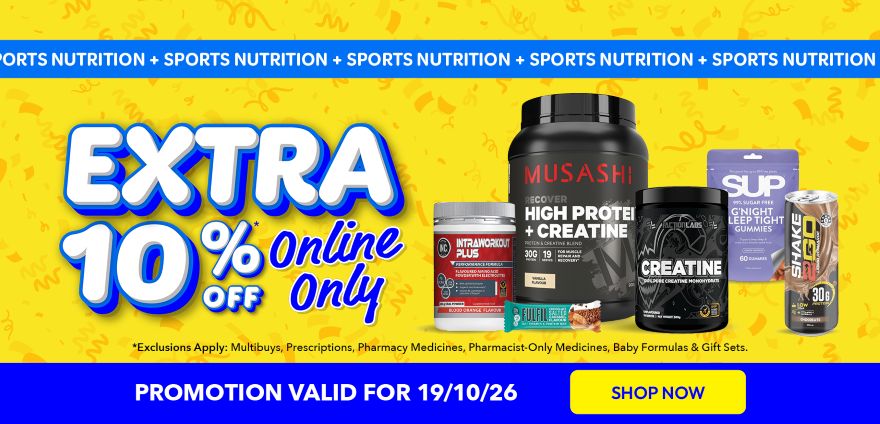 Extra 10% Sports Nut (19/10)