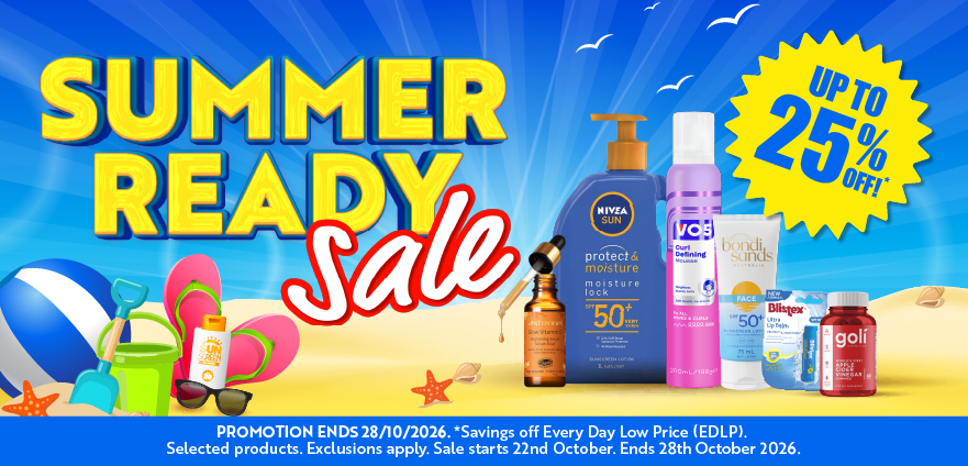 Summer Ready 25% (22/10 - 28/10)