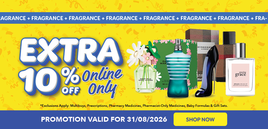 EXTRA 10 PERCENT FRAGRANCE (31/8)